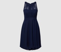 Cocktailkleid mit Collierkragen