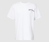 T-Shirt mit Label-Print Modell 'GRUNGE ARCH'