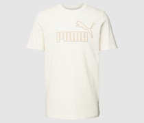 T-Shirt mit Label-Print Modell 'ELEVATED'