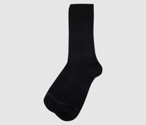 Socken mit Label-Print im 2er-Pack