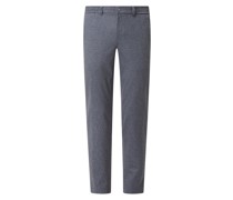 Cropped Fit Chino aus Jersey Modell 'Phil'