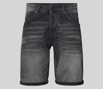 Slim Fit Jeansshorts im 5-Pocket-Design