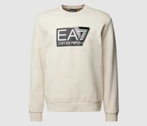Sweatshirt mit Label-Print Modell 'FELPA'