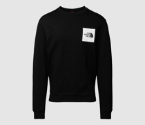 Sweatshirt mit Label-Print Modell 'FINE'