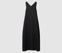 Leinenkleid mit V-Ausschnitt Modell 'JORNAA'