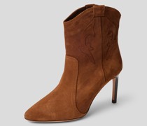 Stiefeletten aus echtem Leder