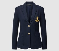 Blazer mit Label-Detail Modell 'ANFISA'