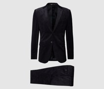 Slim Fit Anzug mit Strukturmuster Modell 'BOE'