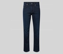 Slim Fit Jeans im 5-Pocket-Design Modell 'NELIO'