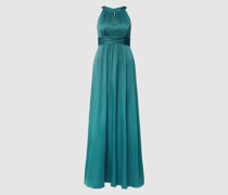 Abendkleid mit amerikanischem Ausschnitt