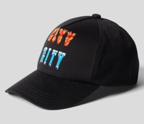 Cap mit Motiv-Stitching
