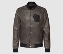 Bomberjacke aus Leder Modell 'Adam'