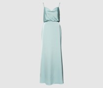 Abendkleid mit Wasserfall-Ausschnitt