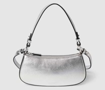 Handtasche aus Leder in metallic Modell 'MERVEILLE'