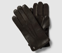 Handschuhe mit Label-Detail Modell 'Garmisch'