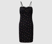 Minikleid mit floralem Muster