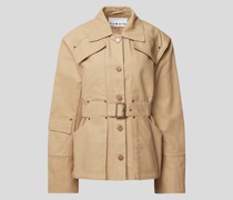 Jacke mit Bindegürtel