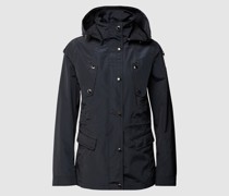 Funktionsjacke mit abnehmbarer Kapuze