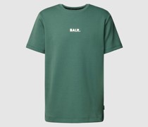 T-Shirt mit Label-Print Modell 'Q Series'