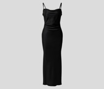 Maxikleid mit Schnürverschluss