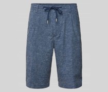 Regular Fit Shorts mit Bundfalten Modell 'RUDO'
