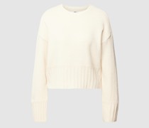 Strickpullover mit überschnittenen Schultern Modell 'ALLIE'