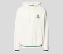 Hoodie mit Label-Print