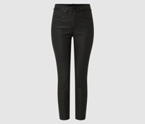 Skinny Fit Cropped Jeans mit Stretch-Anteil Modell 'Secret Glamour'