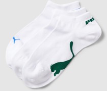 Sneakersocken mit Label-Details im 3er-Pack