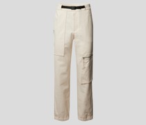 Stoffhose mit Reißverschlusstaschen