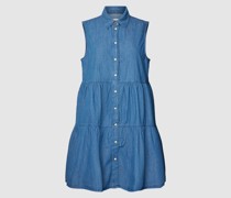 Jeanskleid im Stufen-Look Modell 'CARMEN'
