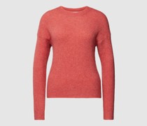 Strickpullover mit Rundhalsausschnitt Modell 'Festina hope'