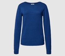 Strickpullover mit Rundhalsausschnitt Modell 'THESS'