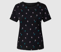 T-Shirt mit Motiv-Stickerei