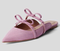 Mules aus Leder
