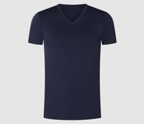 T-Shirt aus Lyocell-Elasthan-Mix