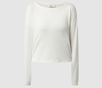 PAMELA X NA-KD REBORN Cropped Sweatshirt aus Viskosemischung – Exklusiv bei uns