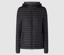 Light-Steppjacke mit Kapuze - winddicht