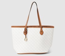 Shopper mit Label-Print Modell 'FILIBERTA'