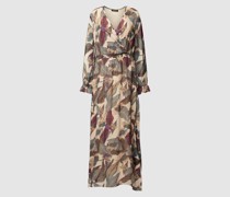 Maxikleid mit floralem Muster