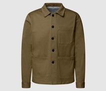 Jacke aus Baumwoll-Mix