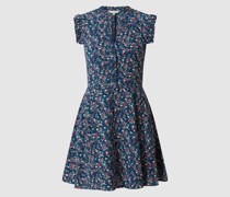 Minikleid mit floralem Muster