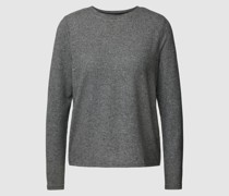 Strickpullover mit Spitzeneinsatz Modell 'MAYEA'