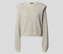 Sweatshirt mit Schulterpolster