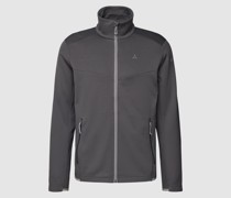 Jacke mit Label-Stitching Modell 'Bleckwand'