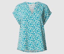 Blusenshirt mit Allover-Muster