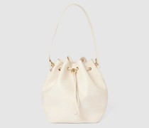 Bucket Bag mit Label-Details Modell 'ICONIC'