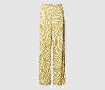 Loose Fit Stoffhose mit Allover-Print Modell 'Lilby'