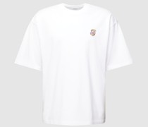T-Shirt mit Statement-Stitching