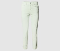 Jeans mit Label-Patch Modell 'ORNELLA'
